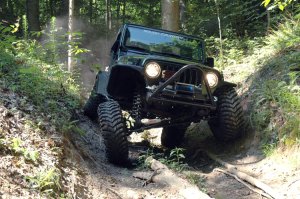 Jeep Wrangler Suspension Lift Kit - Rough Country - 6 Inch X-Series - '97-'06
